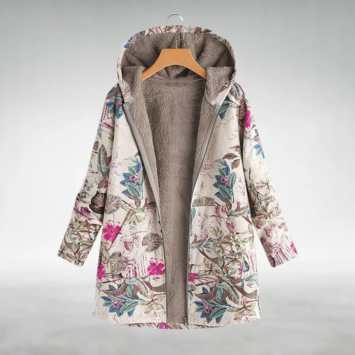 Sofia™ | Stilvolle Blumenfleecejacke