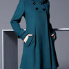 Aria™ | Elegant Wool Coat with Hood