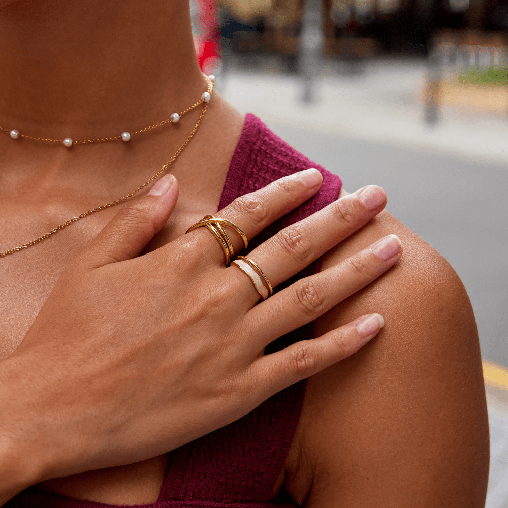Bague à boucle infinie Brooke