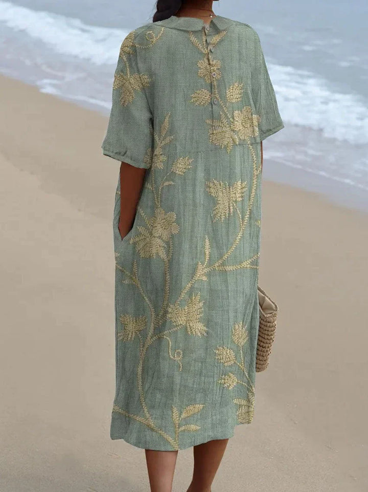 Merel | Vintage Blumenkleid