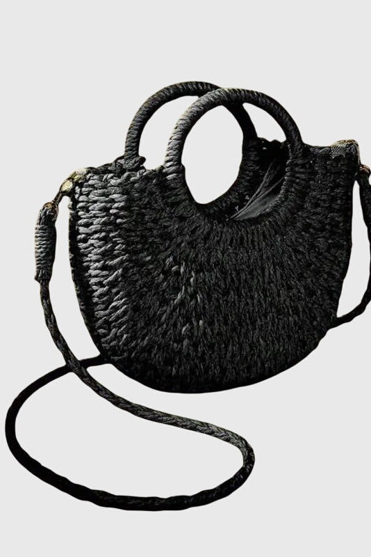 Sommer-Schultertasche – Schwarz