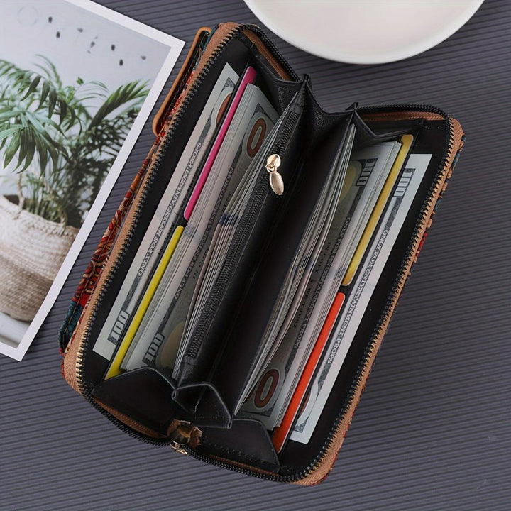 Lilla | Boho Blumen Umhängetasche