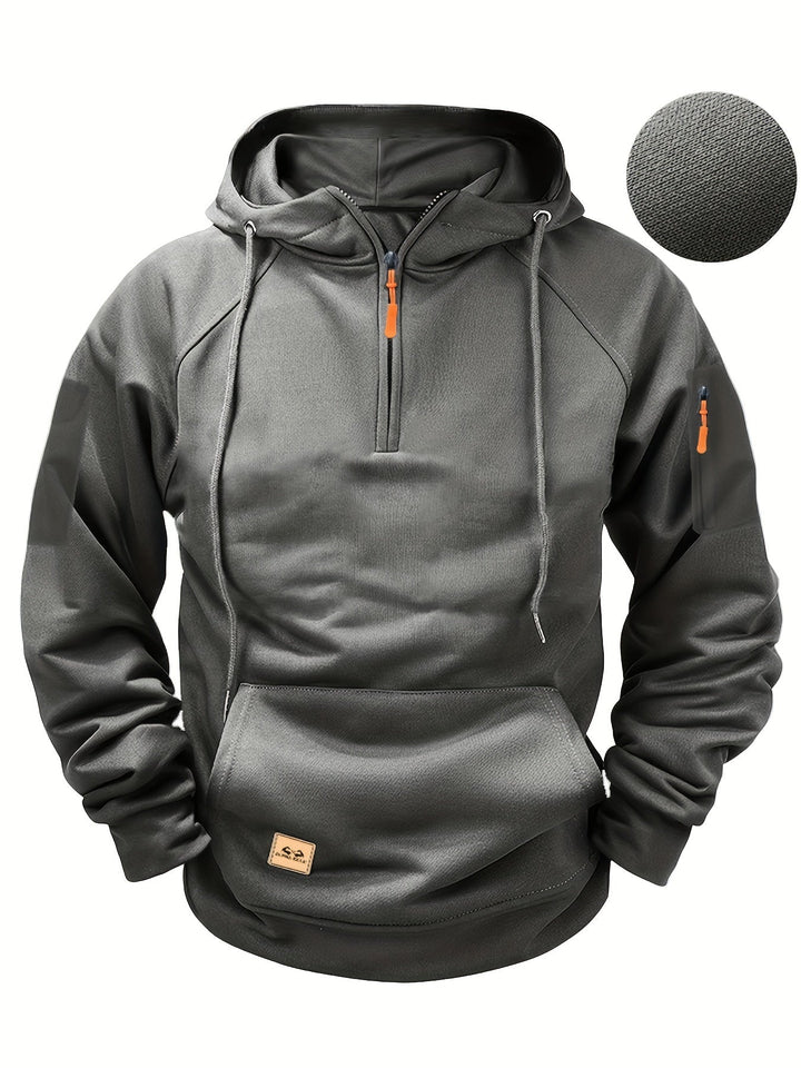Henrik™ | Essential Hoodie mit Halben Reißverschluss