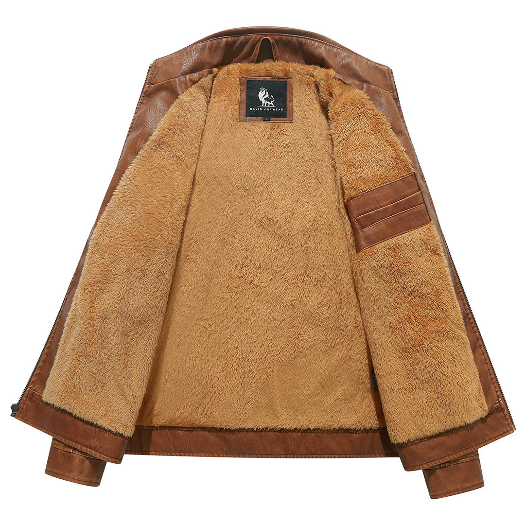 Florian-Paul | Bikerjacke aus Fleece