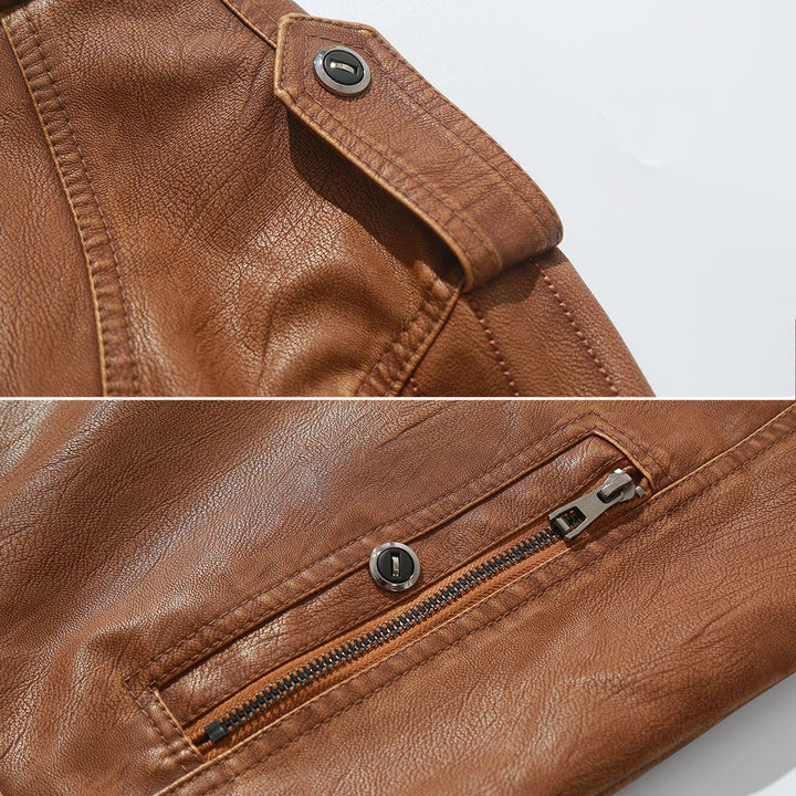 Florian-Paul | Bikerjacke aus Fleece