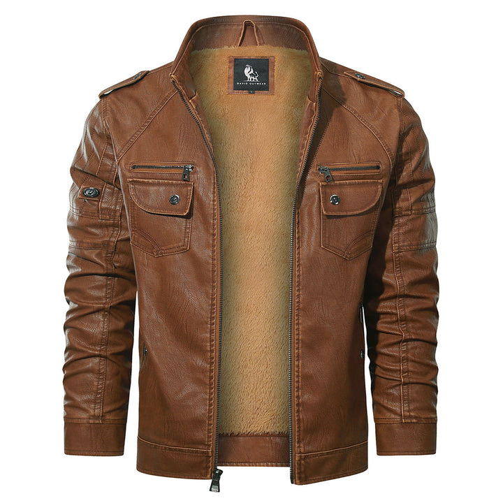Florian-Paul | Bikerjacke aus Fleece