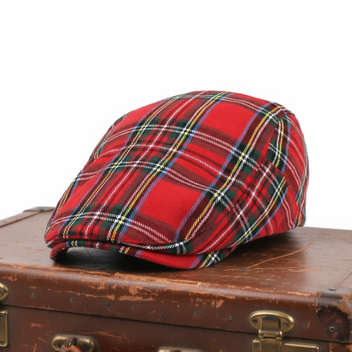 Tartan Baumwolle Ivy Cap | BOSTON