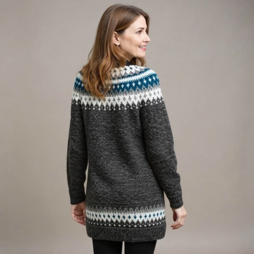 Althea | Vintage Isländischer Pullover