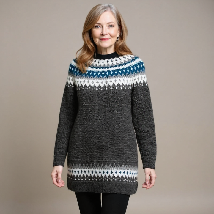 Althea | Vintage Isländischer Pullover