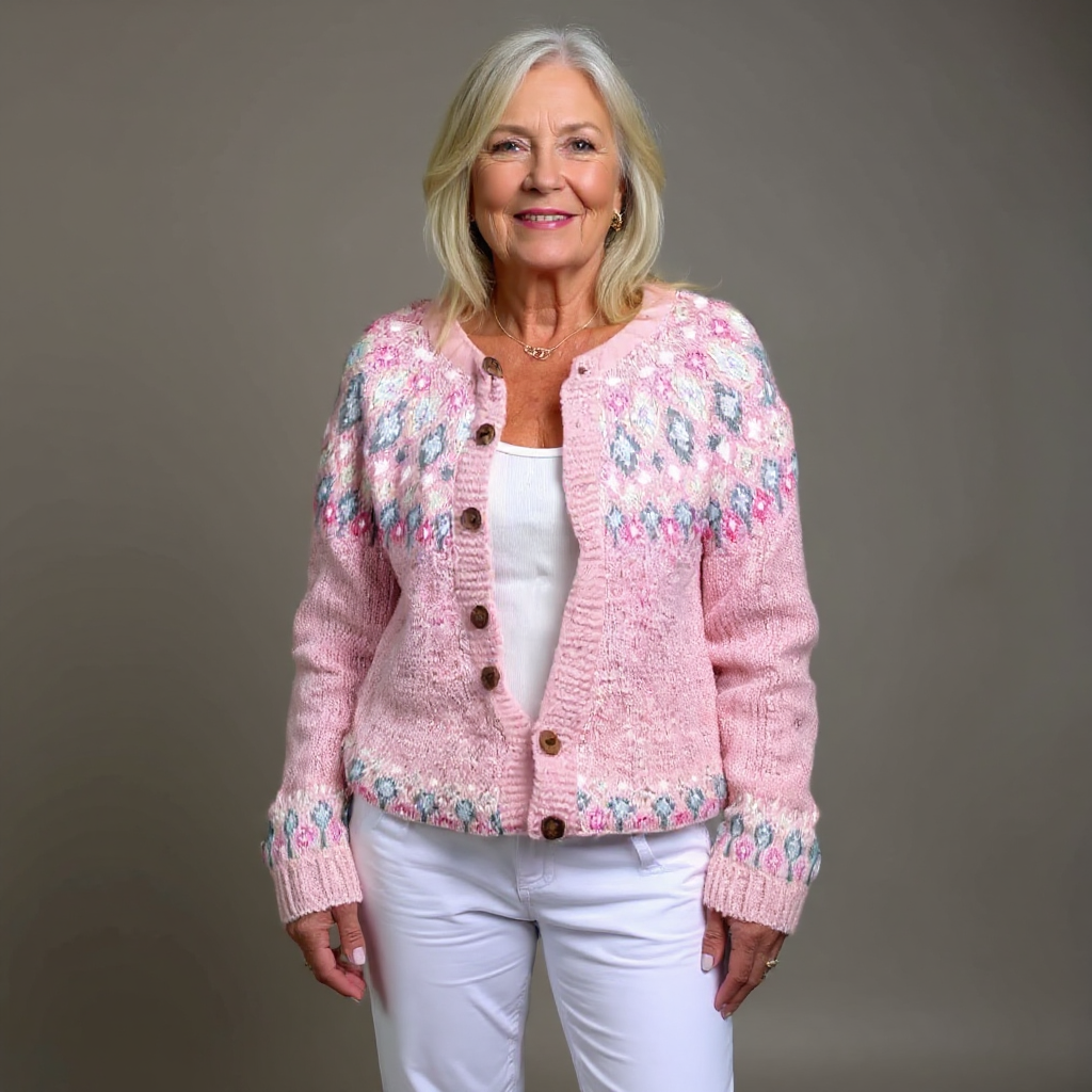 Haselnuss | Pink Comfort Cardigan