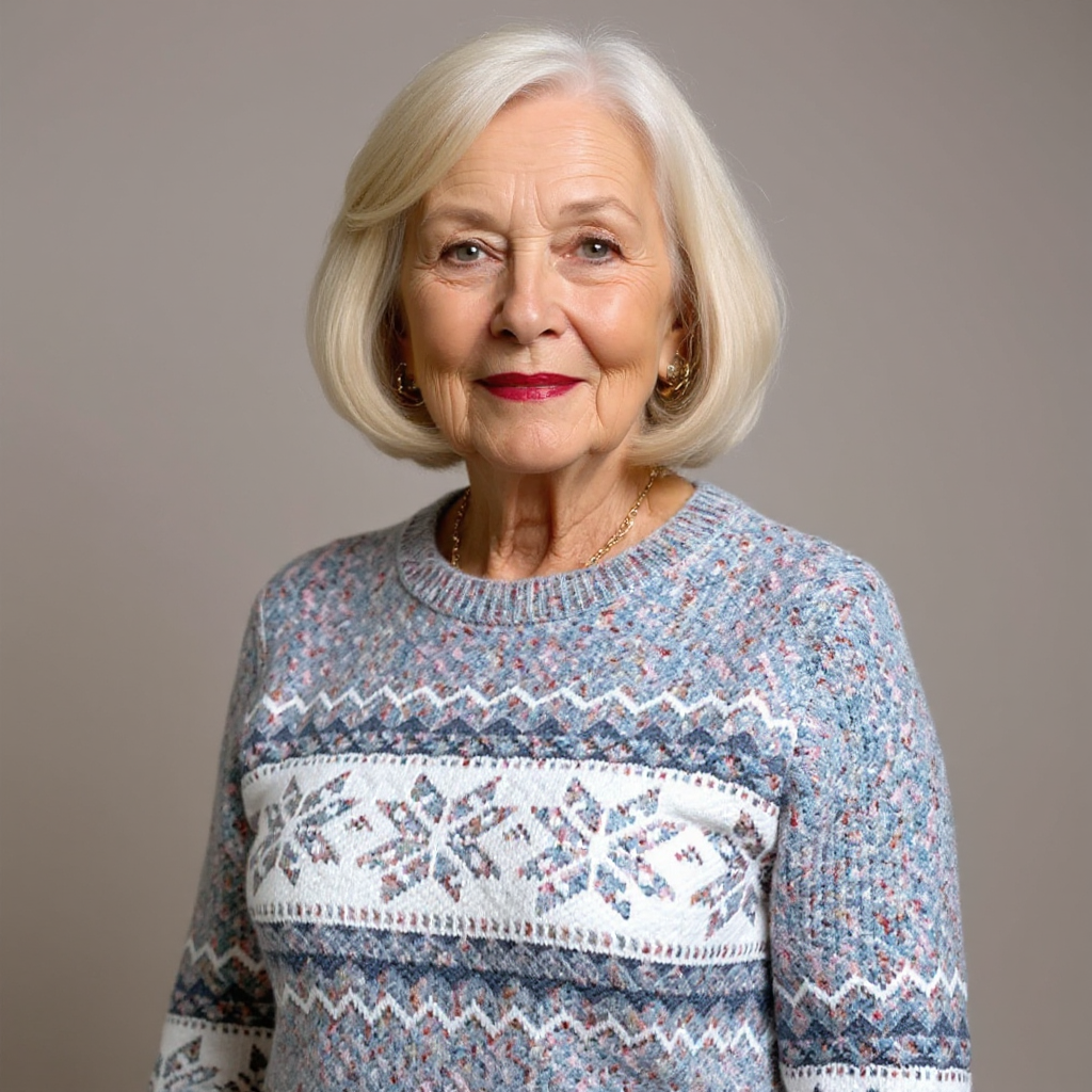 Melanie | Vintage Isländischer Pullover