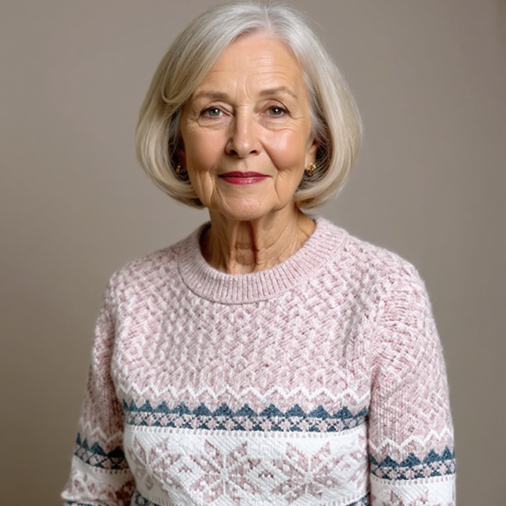 Melanie | Vintage Isländischer Pullover