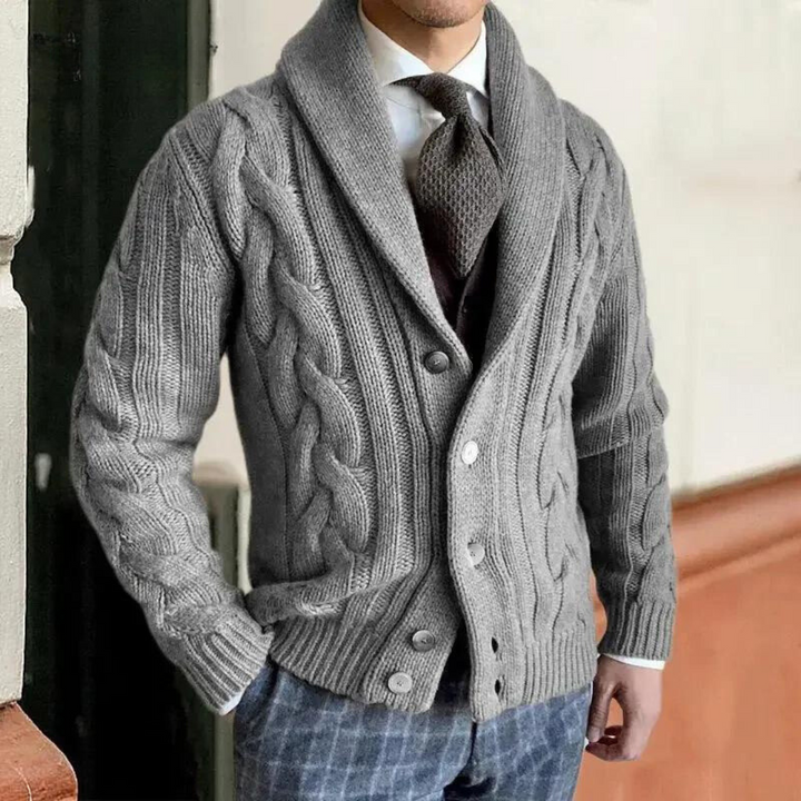 Charles™ | Der klassische Strickcardigan