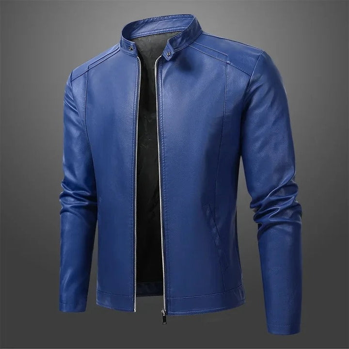 Elegante Biker-Lederjacke für Herren