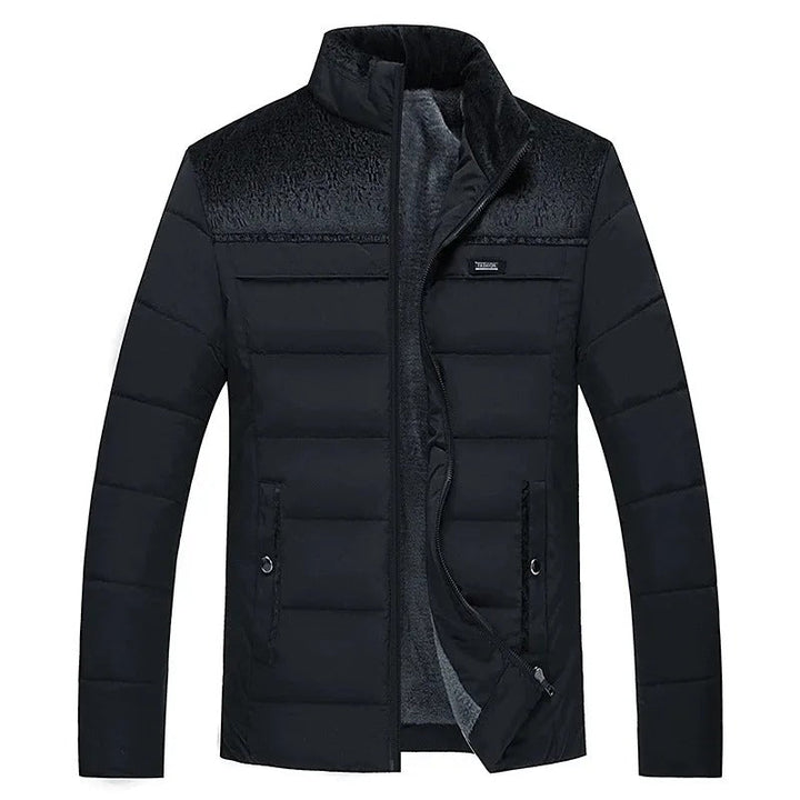 Elegante Pufferjacke Mit Fütterung