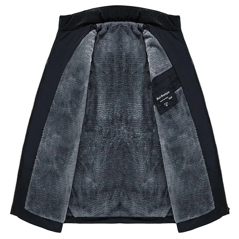 Elegante Pufferjacke Mit Fütterung