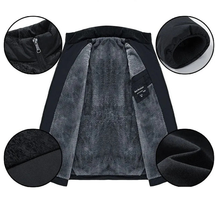 Elegante Pufferjacke Mit Fütterung