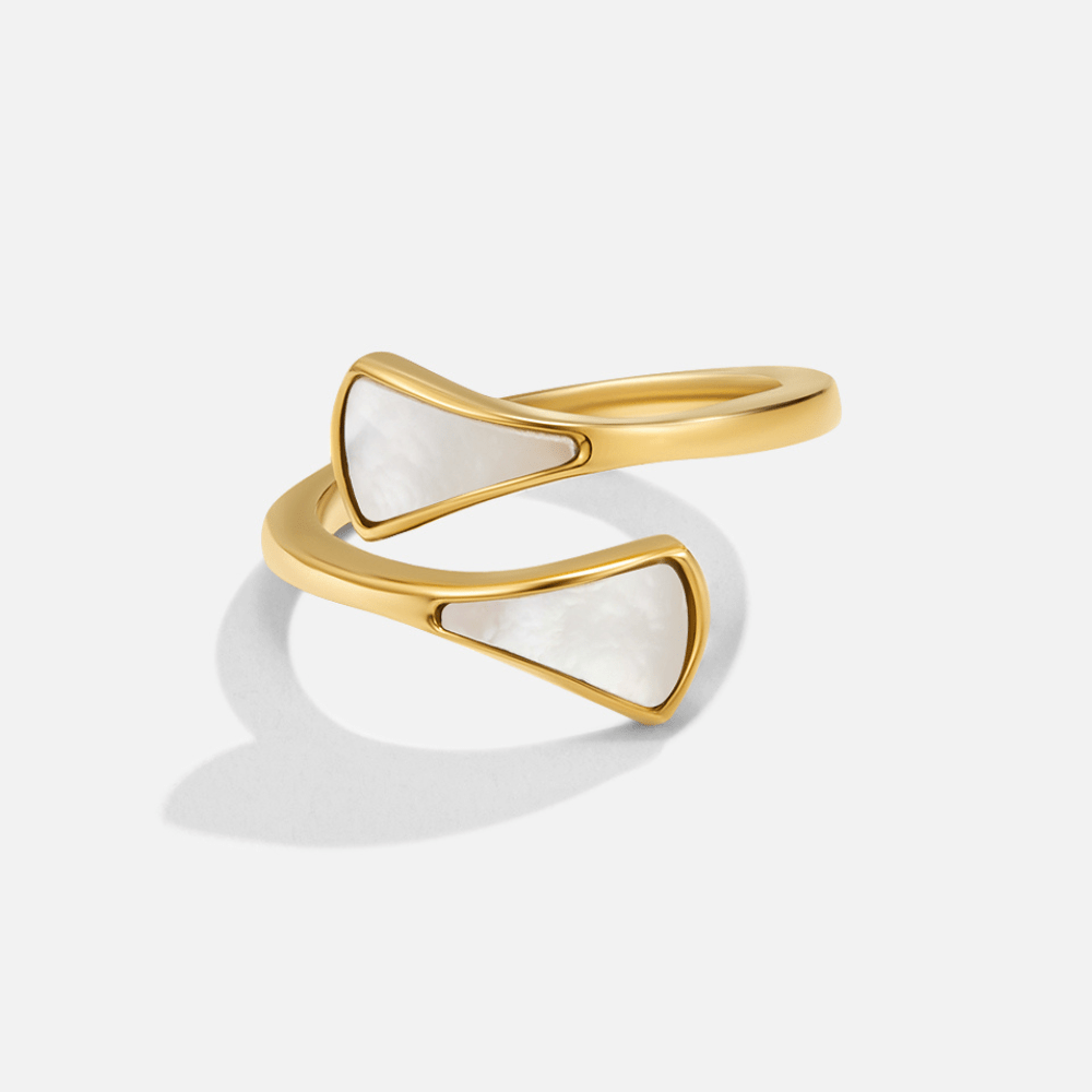 Bague de rêve en nacre