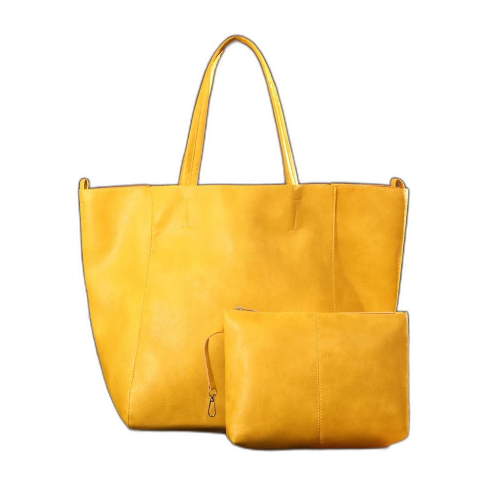 Renee | Große Kapazitäts-Tote-Tasche Retro-Softness