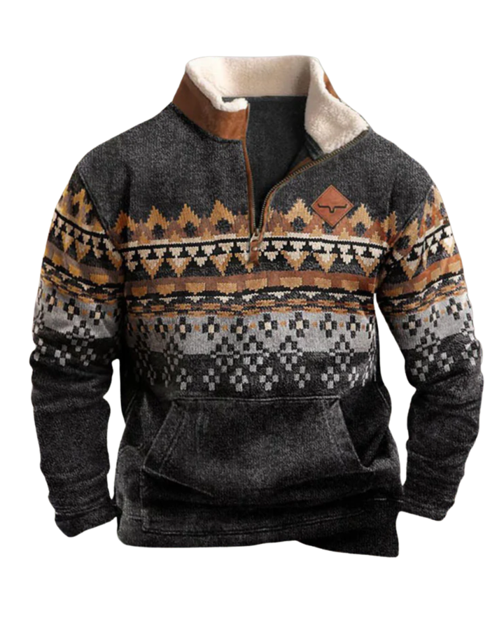 Stefan -Vintage Zip Pullover