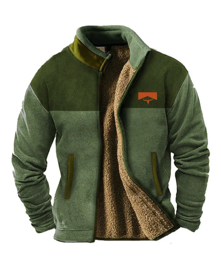 Simon - Retro-Reißverschlussjacke