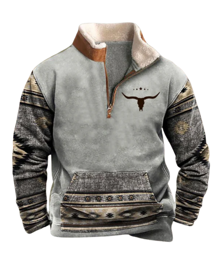 Malte - Vintage Zip Pullover