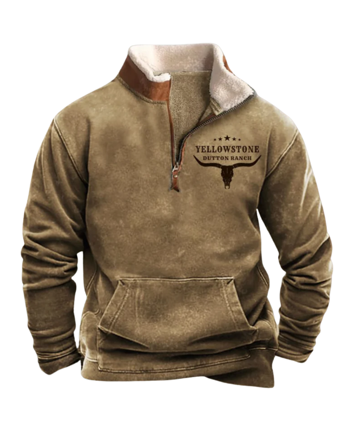 Philipp - Retro Zip-Up Pullover